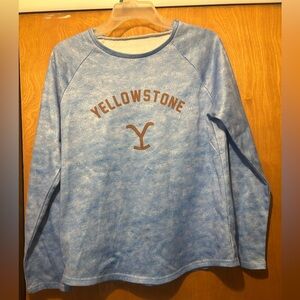 Blue Yellowstone Sweatshirt